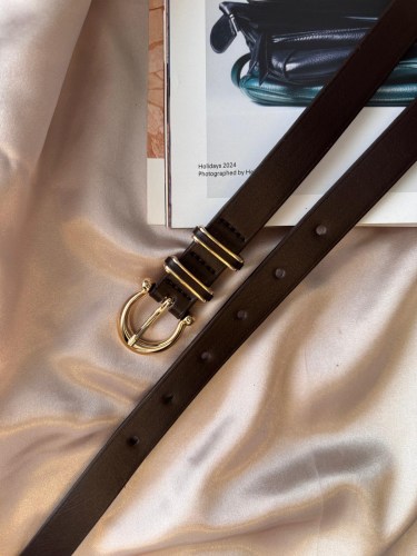 ÇİFT HALKA KAHVE KEMER